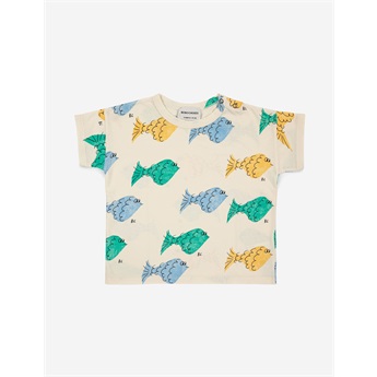 Baby Multicolor Fish All Over T-Shirt
