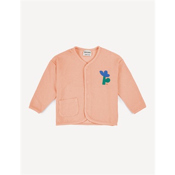 Baby Sea Flower Buttoned Sweatshirt