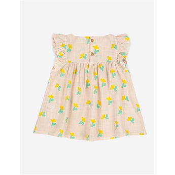 Baby Sea Flower All Over Ruffle Dress