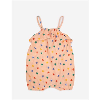 Baby Multicolor Stars All Over Romper