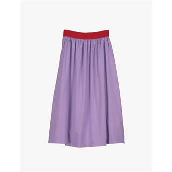 Long Skirt Jersey Purple