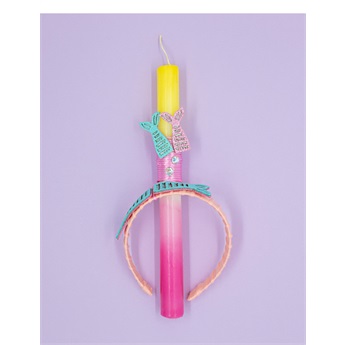 KIDDOZ Easter Candle - Mermaid Tiara