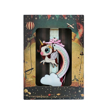 Easter Candle - Rainbow Unicorn Wings