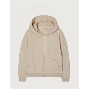 Itonay Zipped Hoodie Ecru