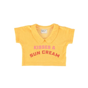 Kisses & Sun Cream Collar T-Shirt