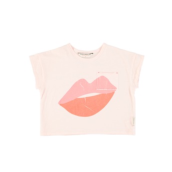 Kisses & Sun Cream Pink T-Shirt
