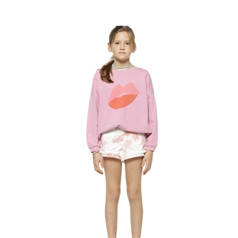 Kisses & Sun Cream Lavender Sweatshirt