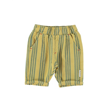 Baby Khaki Blue Stripes Pants