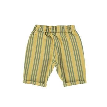 Baby Khaki Blue Stripes Pants