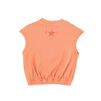 Baby Sleeveless Coral Ice Cream Top