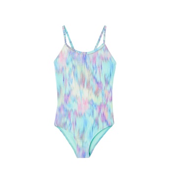 Lagoon Swimsuit Aqua Lurex