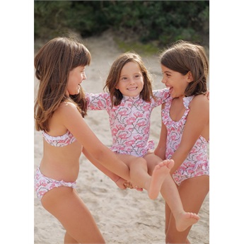 India Swimsuit Pink Floral