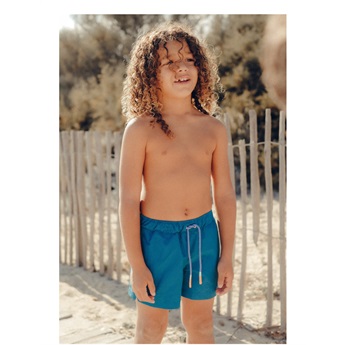 Positano Swimshorts Check Blue