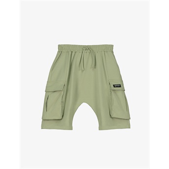 Cargo Midi Pants Olive