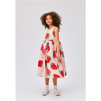 Clover Dress - Strawberries