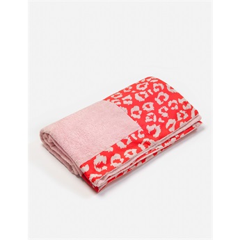 Head 2 Toe Beach Towel - Red Leopard