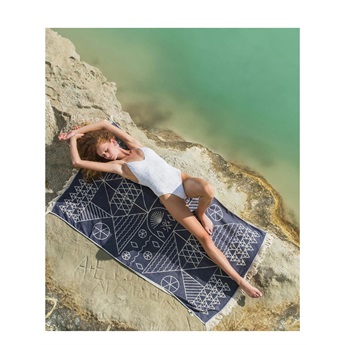 Feather Beach Towel - Tinos