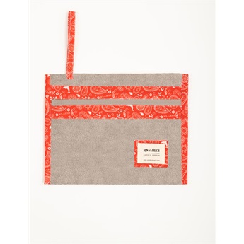 Waterproof Pouch - Red Bandana