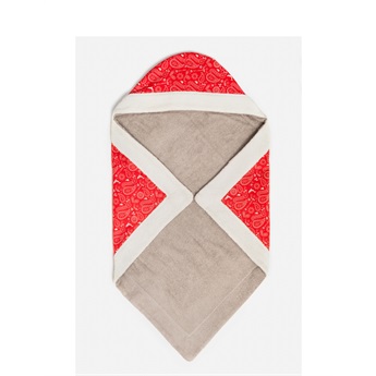 Baby Towel - Red Bandana