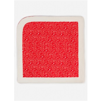 Baby Towel - Red Bandana
