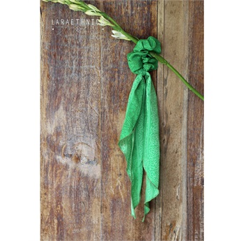 Hair Scrunchie - Anamour Green