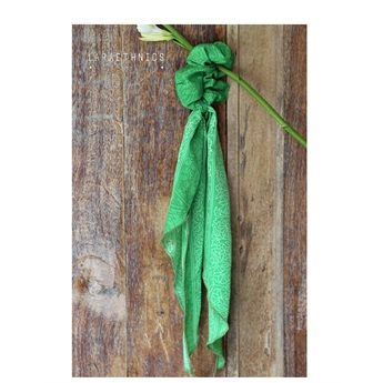 Hair Scrunchie - Anamour Green