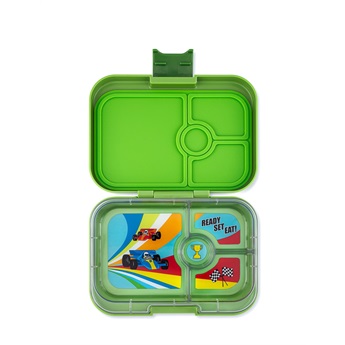 Yumbox Panino - Matcha Green Race Cars