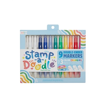 Stamp A Doodle Double Ended Markers - Set of 12