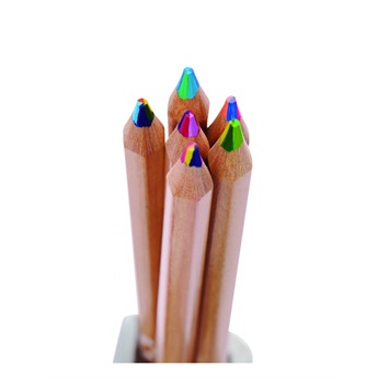 Kaleidoscope Multi Colored Pencils - Set of 6