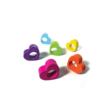 Heart Ring Crayons - Set of 6