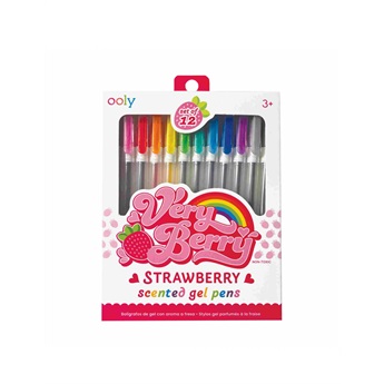 Very Berry Scented Gel Pens - Set of 12