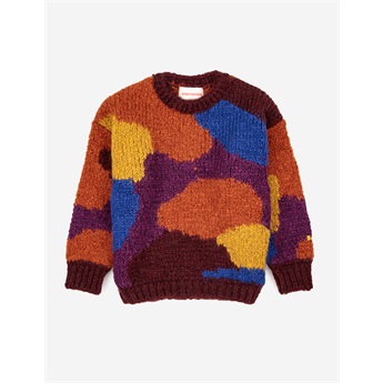 Multicolor Intarsia Jumper