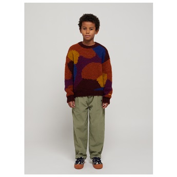 Multicolor Intarsia Jumper