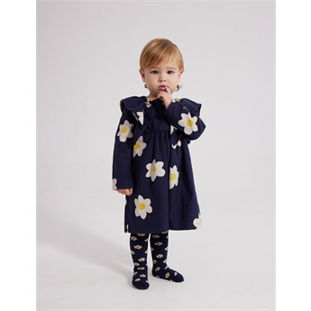 Baby Big Flower All Over Ruffle Woven Dress