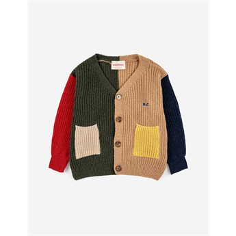 Baby Color Block Cardigan