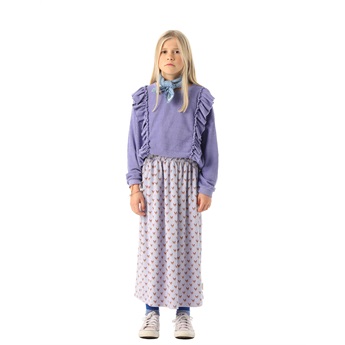 Long Terry Skirt Lilac Arrows