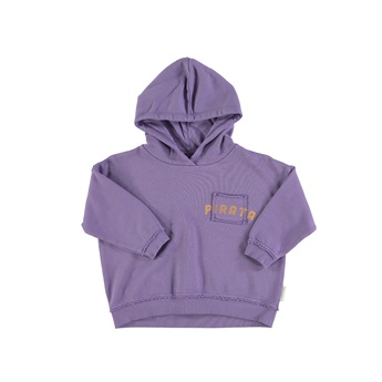 Purple Hoodie Pirata Print