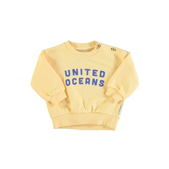 Baby Yellow Sweatshirt United Oceans