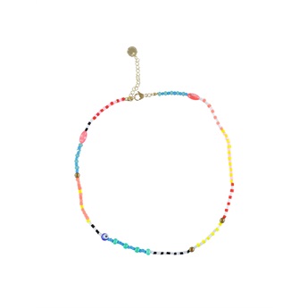Multicolor Glass Bead Necklaces
