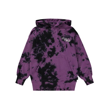 Moz Hoodie Purple Black Dye
