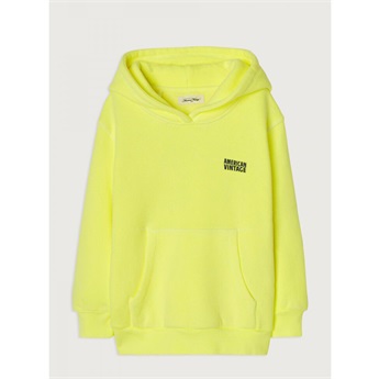 Izubird Hooded Sweatshirt Jaune Fluo