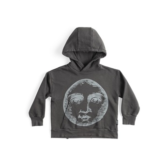 Moon Inked Hoodie Graphite