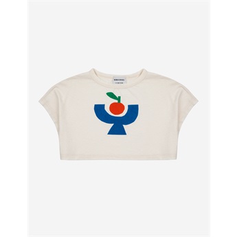 Tomato Plate Cropped T-Shirt