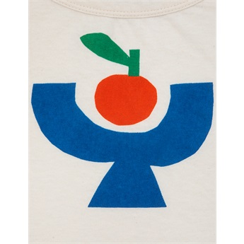 Tomato Plate Cropped T-Shirt