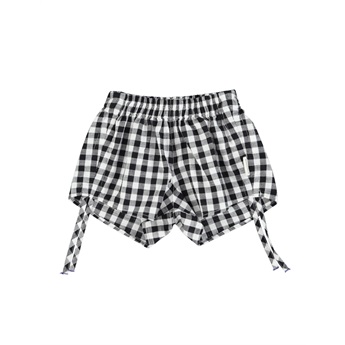 Checkered Black&White Shorts