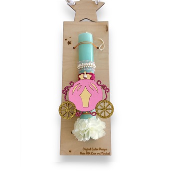 Easter Candle - Rolling Ever After Mint Candle
