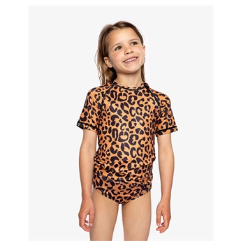 Coco Leopard Tee UPF50+