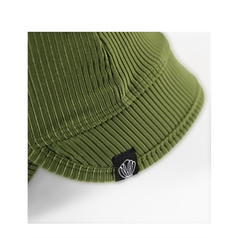 Baby Pesto Ribbed Hat UPF50+