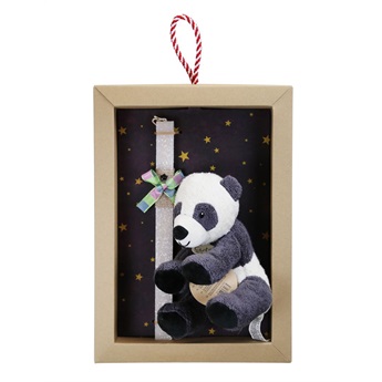 Easter Candle - Plush Animal Panda