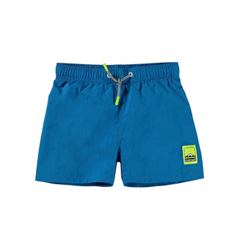 Niko Solid Swimshorts - Retro Blue